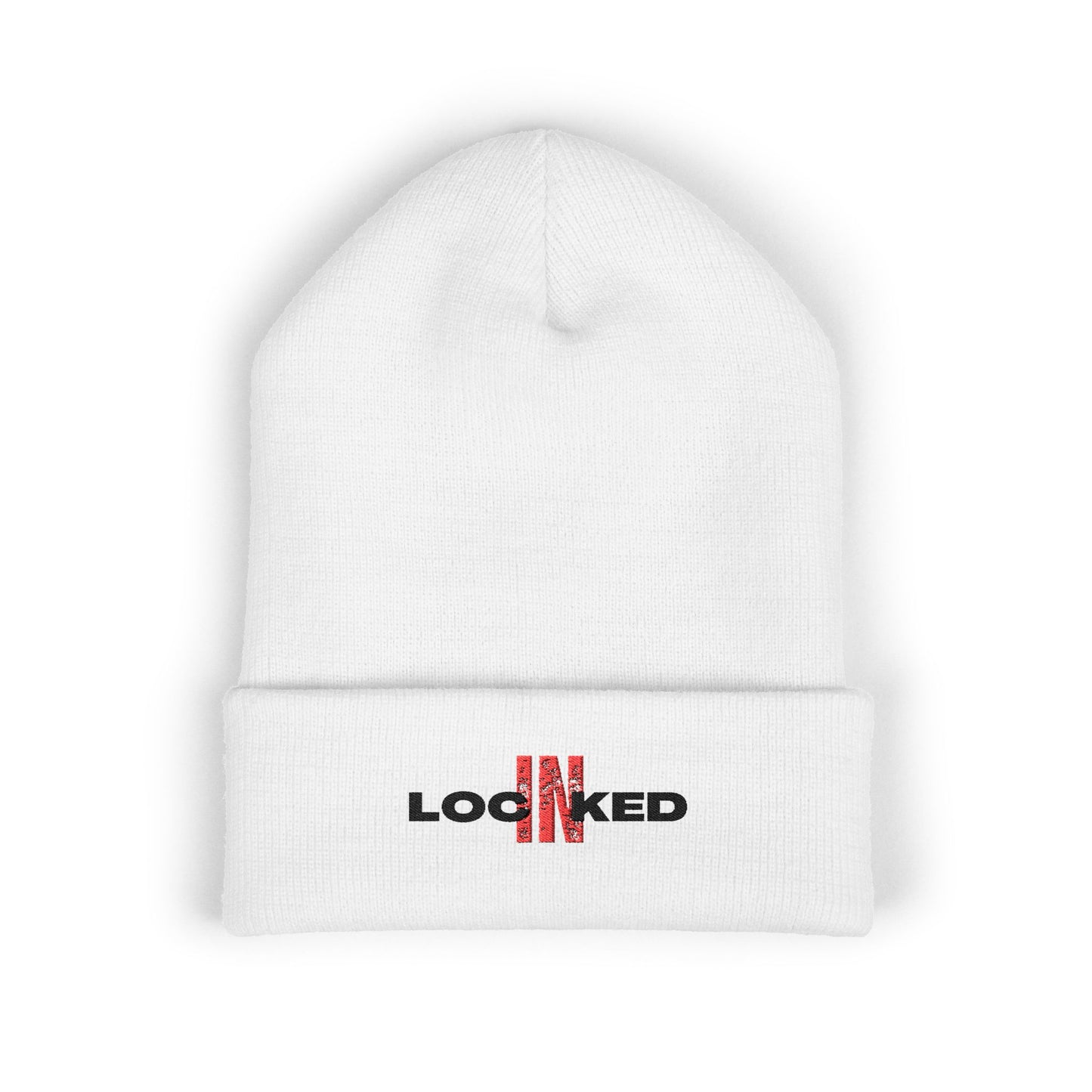 "Locked In" Cuffed Beanie