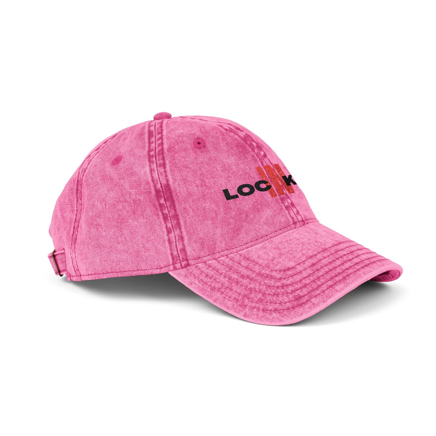 "Locked In" Vintage Embroidered Cap