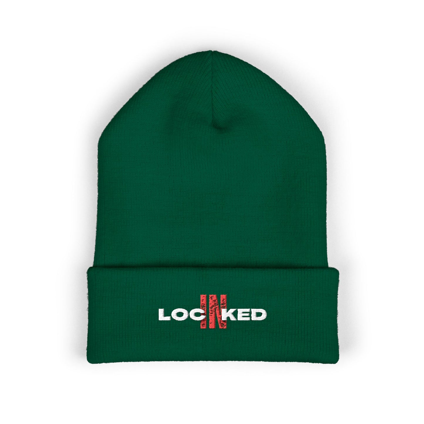 "Locked In" Cuffed Beanie