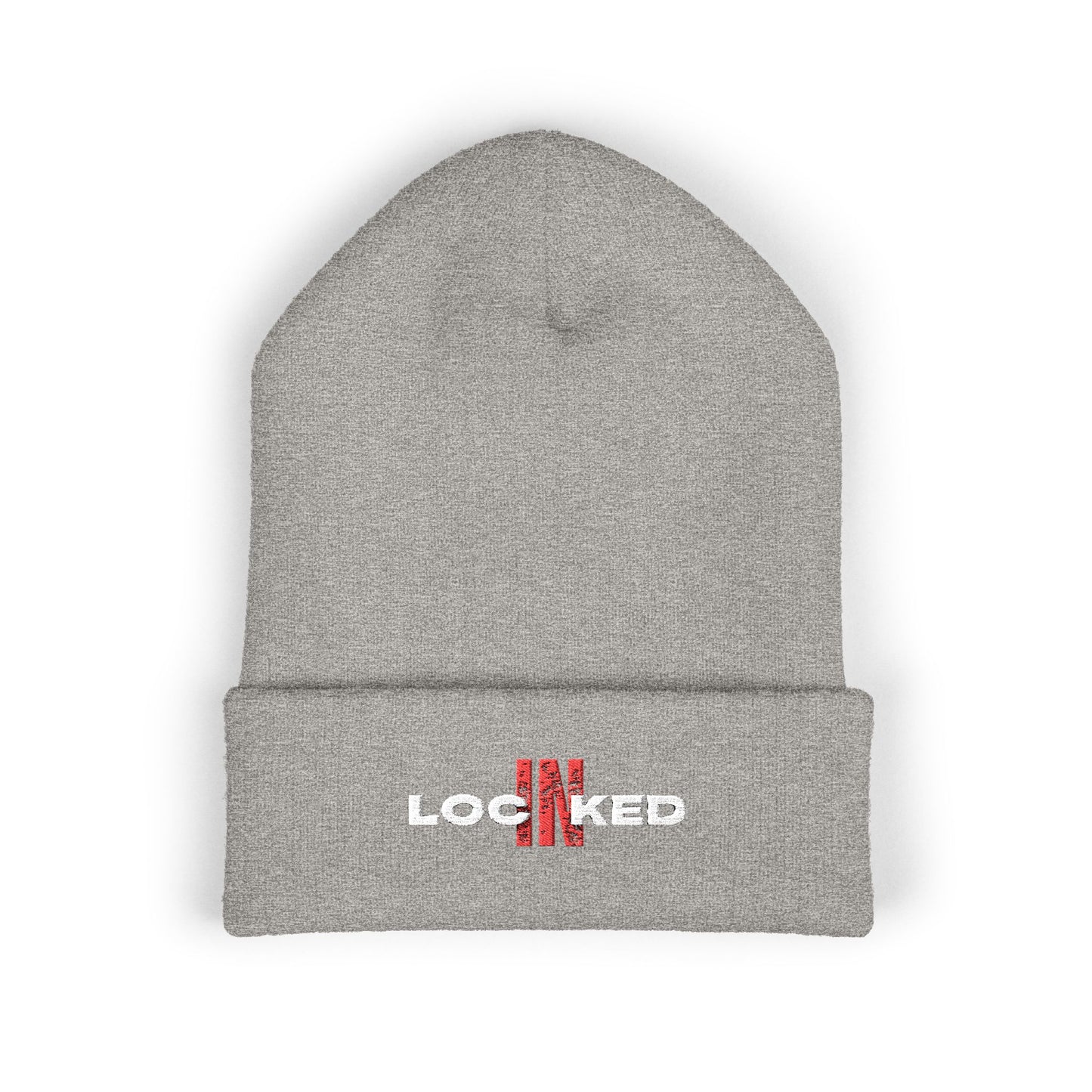 "Locked In" Cuffed Beanie