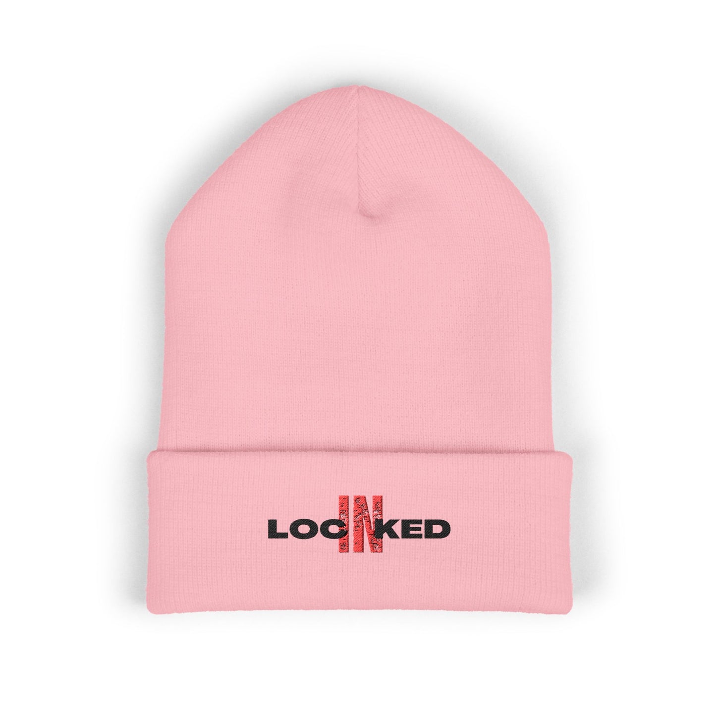 "Locked In" Cuffed Beanie