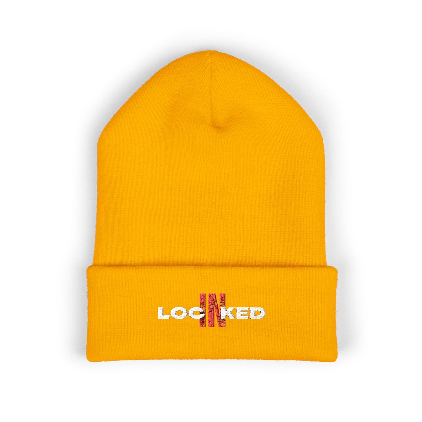 "Locked In" Cuffed Beanie