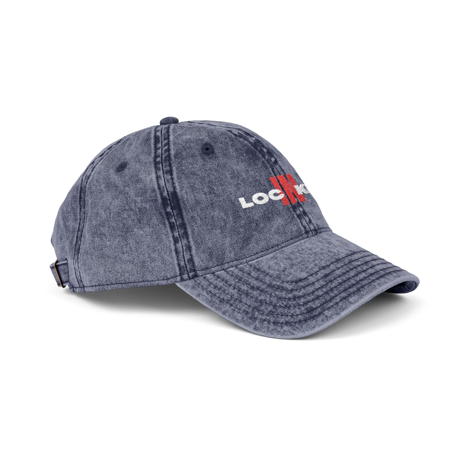 "Locked In" Vintage Embroidered Cap