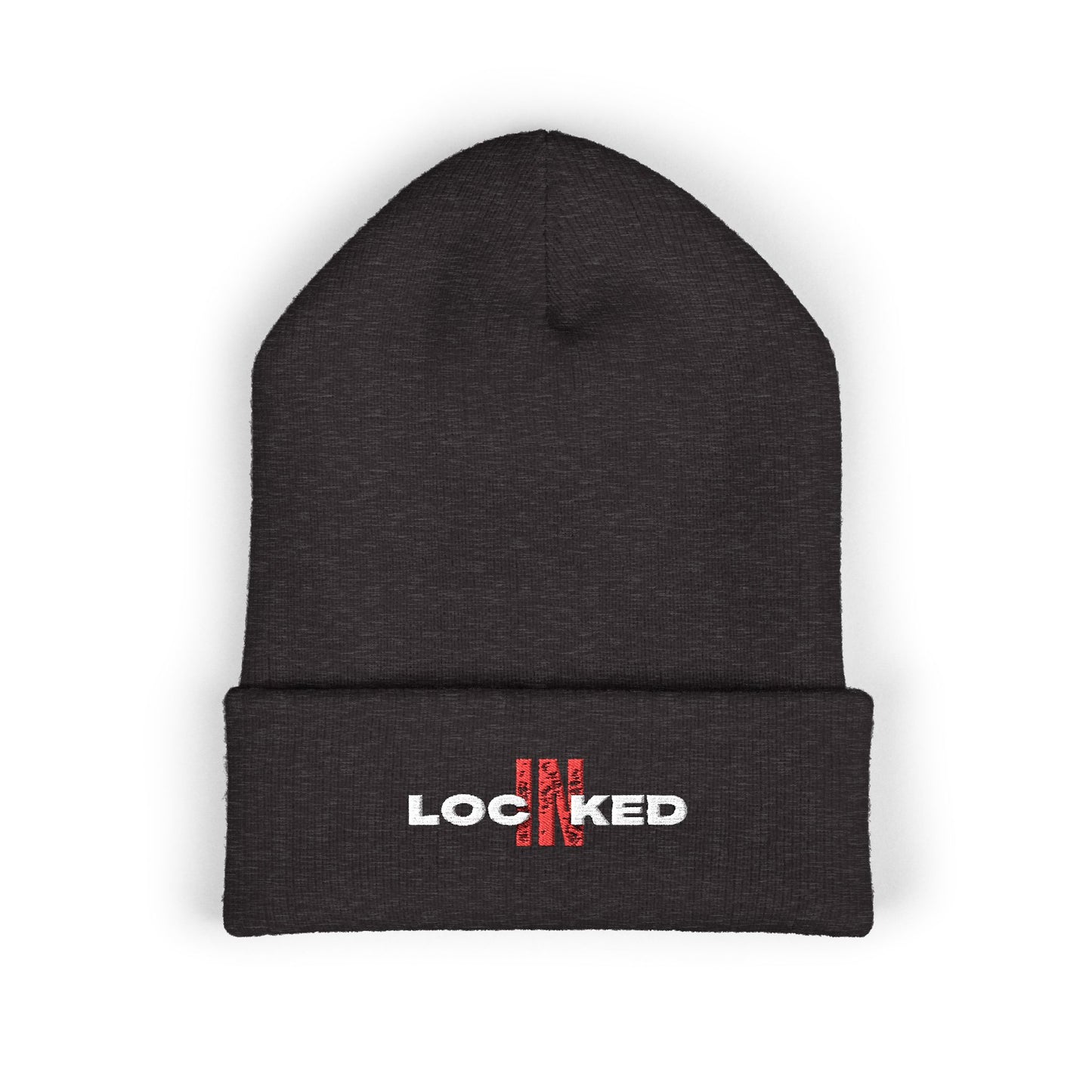"Locked In" Cuffed Beanie