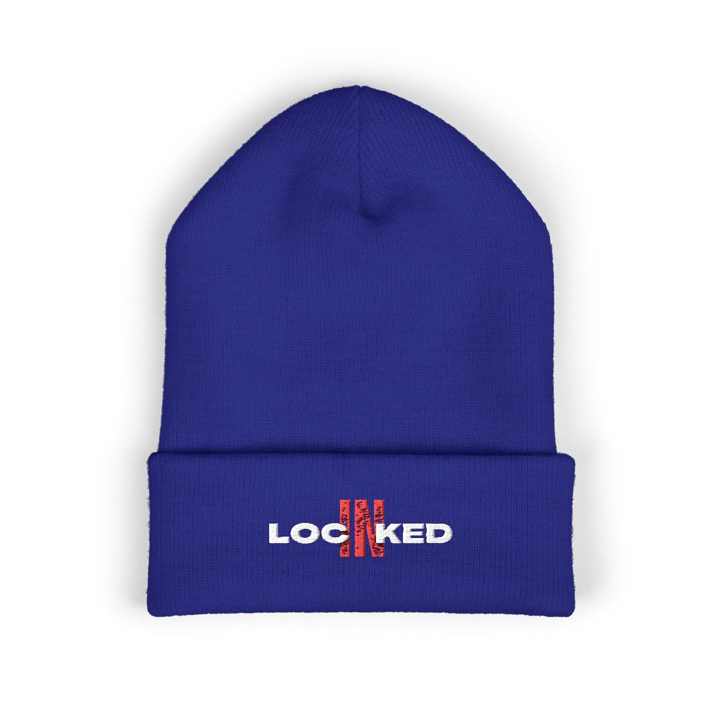 "Locked In" Cuffed Beanie