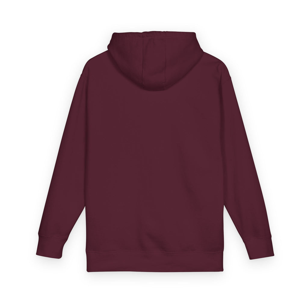 "LOCKED IN" - Embroidered hoodie (White Text)