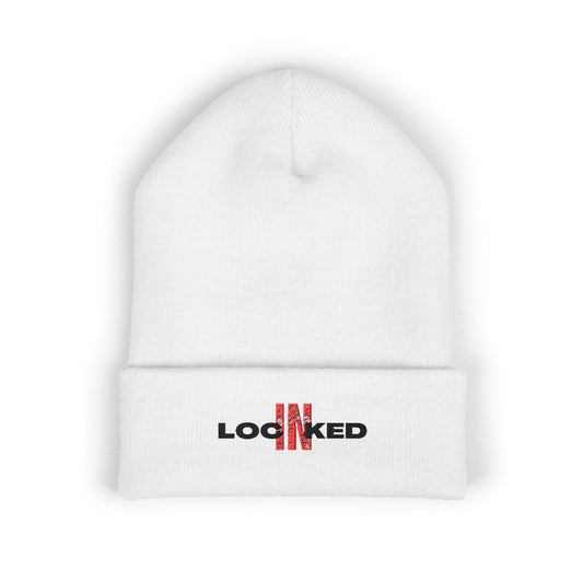 "Locked In" Cuffed Beanie