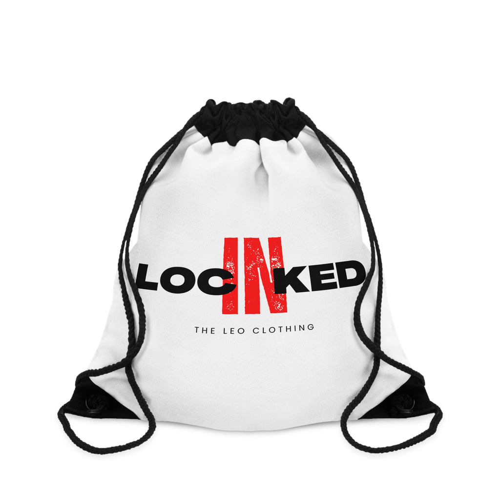 "LockedIn" Drawstring Bag
