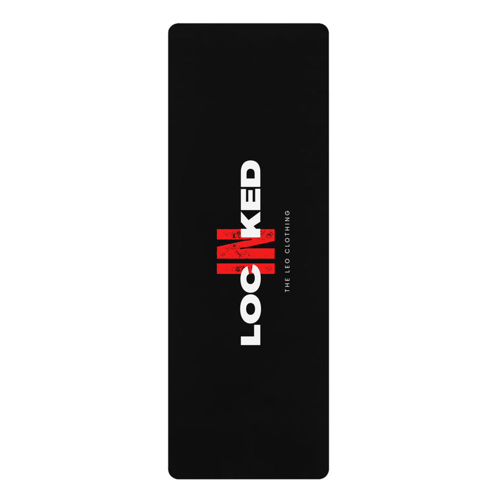 "Locked In" Yoga Mat — Non-Slip Rubber Exercise Mat