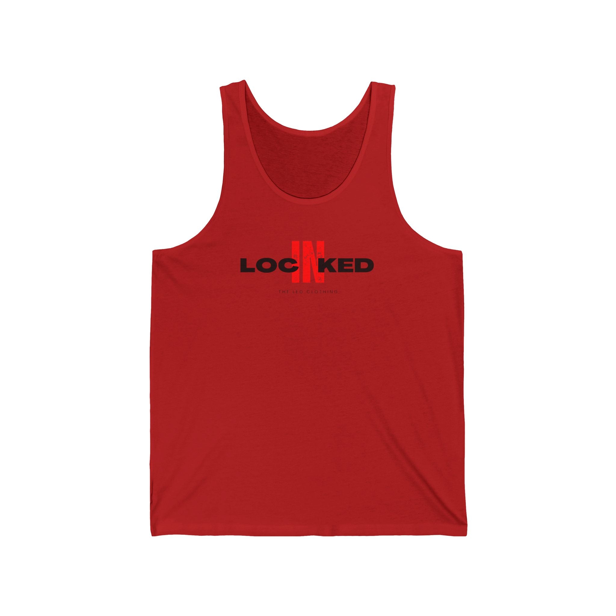 "Locked In" Graphic Tank Top