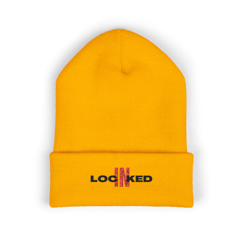 "Locked In" Cuffed Beanie