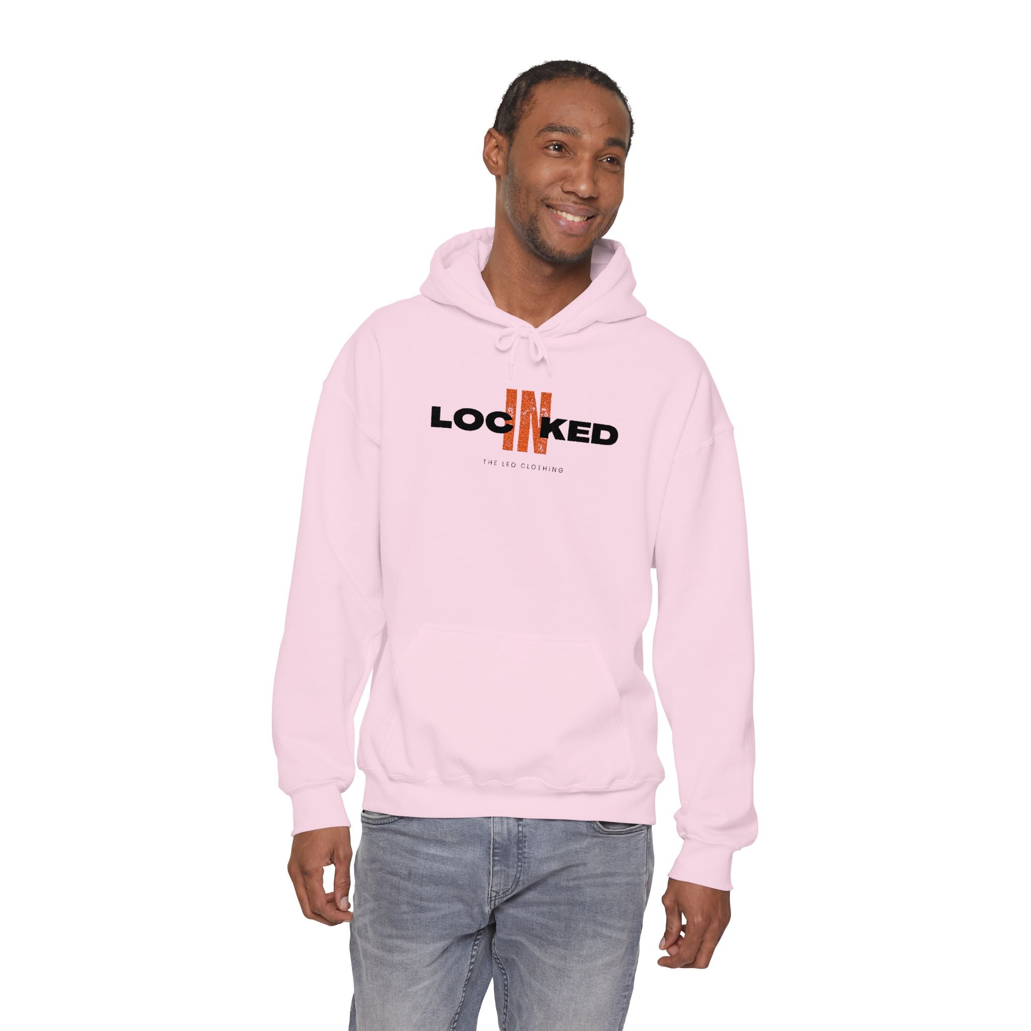 "Locked In" Embroidered Pullover Hoodie — Premium Streetwear