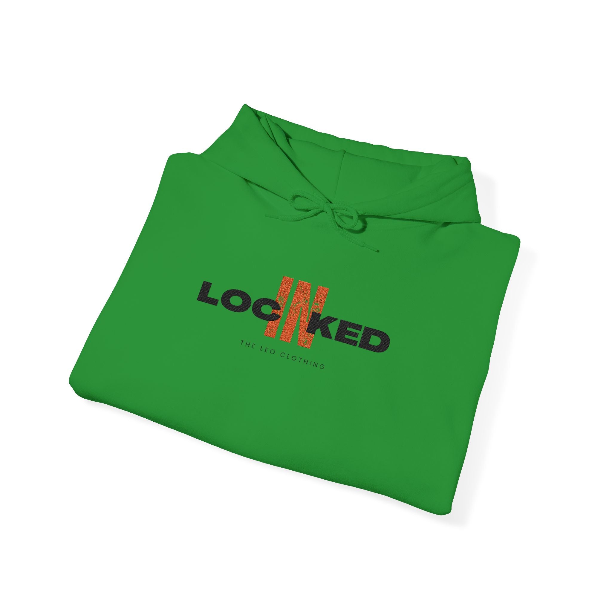 "Locked In" Embroidered Pullover Hoodie — Premium Streetwear