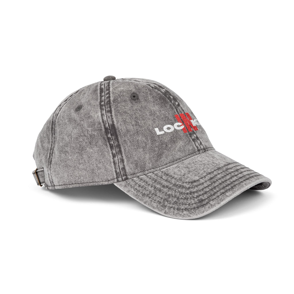 "Locked In" Vintage Embroidered Cap