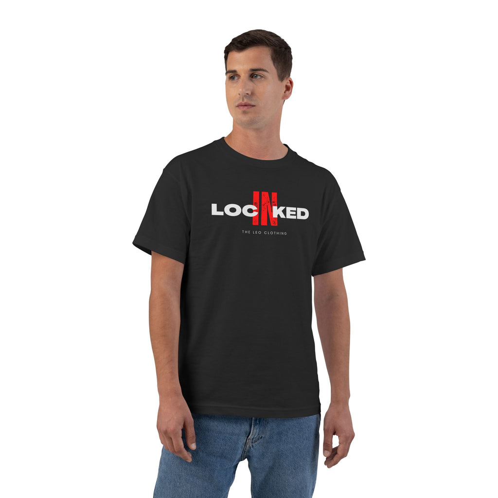 "Locked In" Box Fit Tee