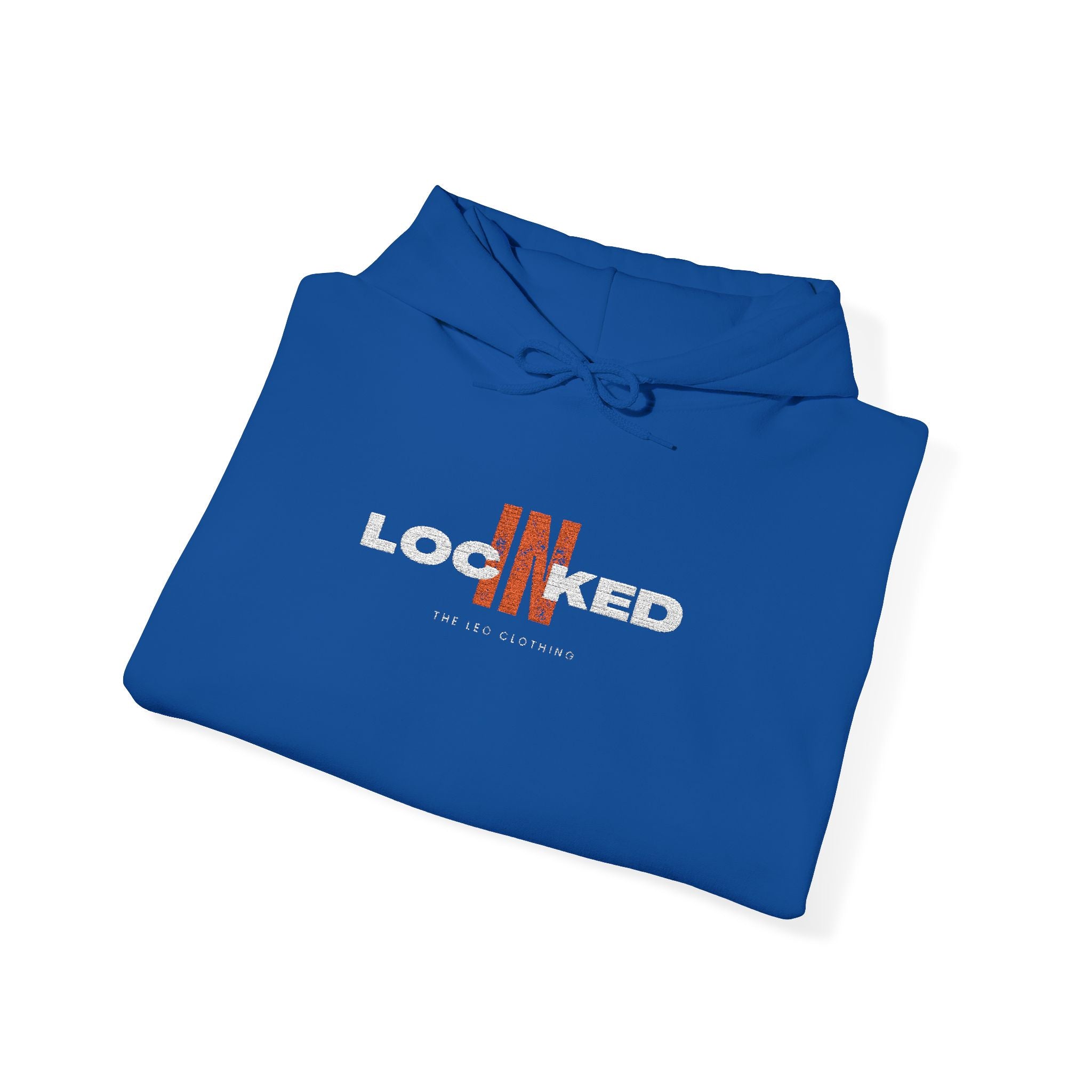 "Locked In" Graphic Hoodie — Premium Dark Text Streetwear