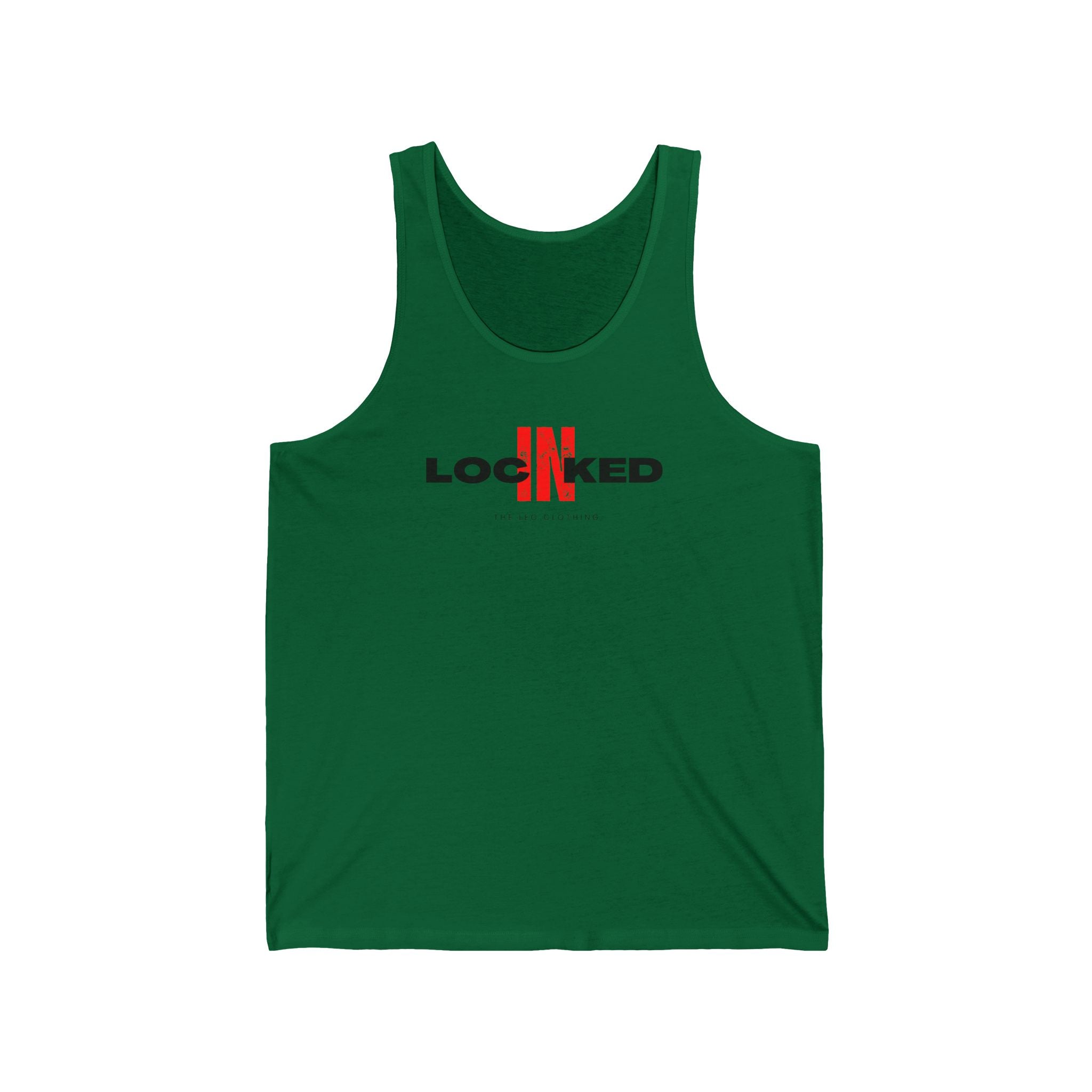 "Locked In" Graphic Tank Top