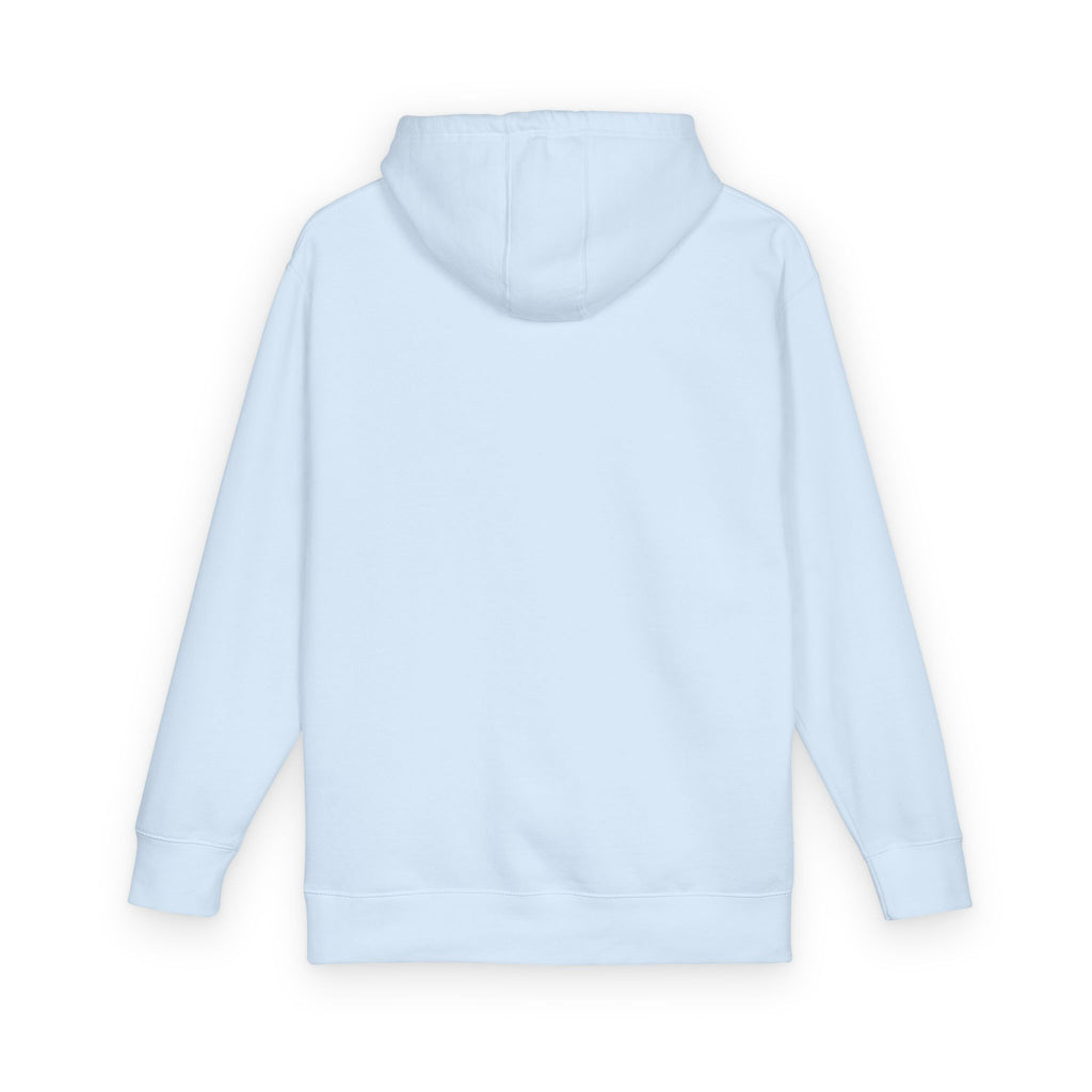 "LOCKED IN" - Embroidered hoodie (White Text)