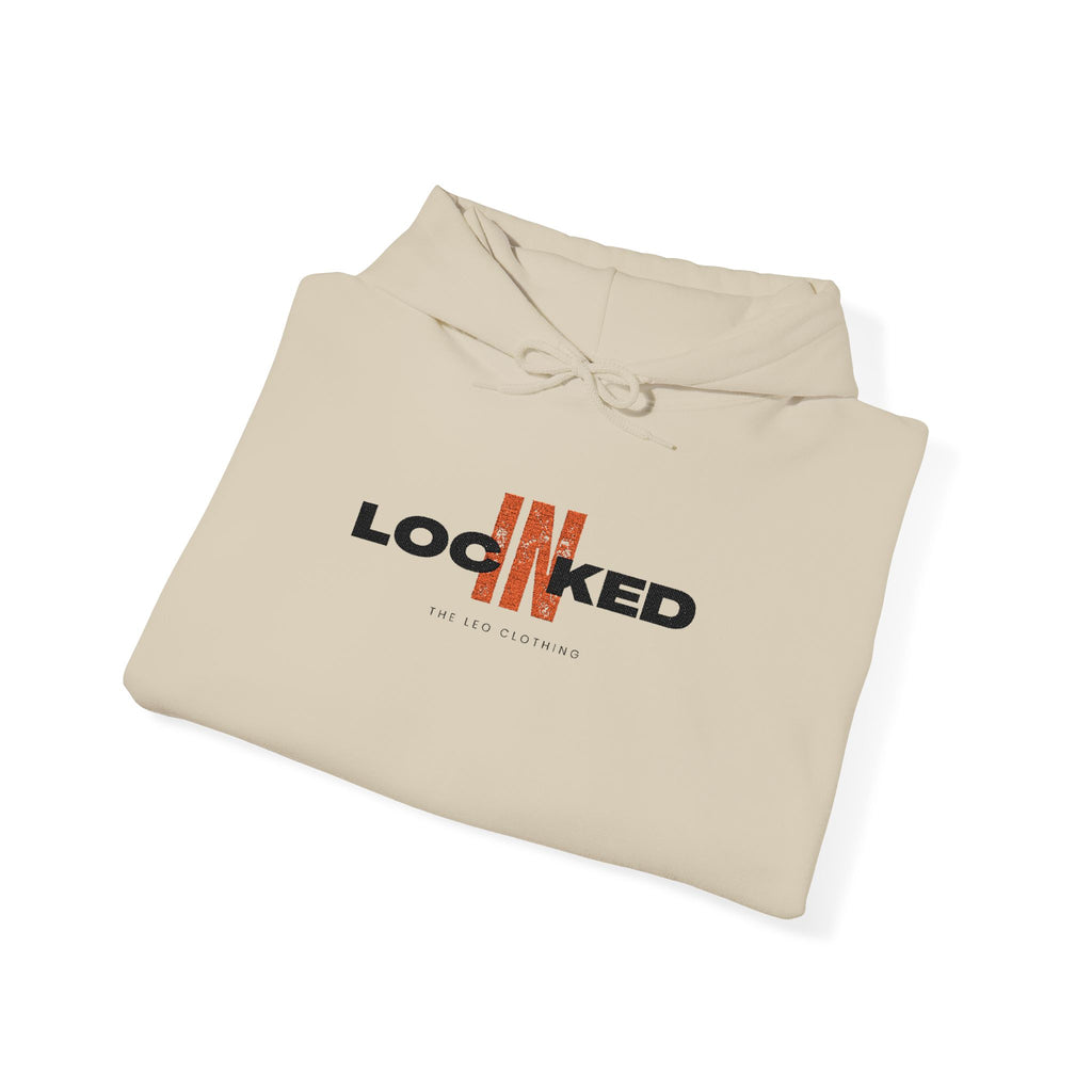 "Locked In" Embroidered Pullover Hoodie — Premium Streetwear