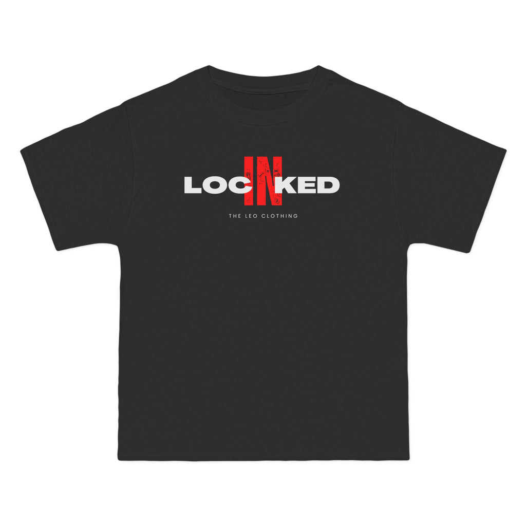 "Locked In" Box Fit Tee