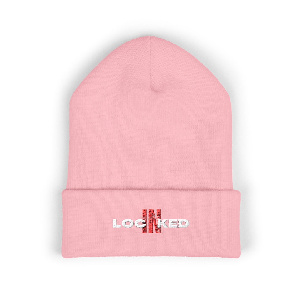 "Locked In" Cuffed Beanie