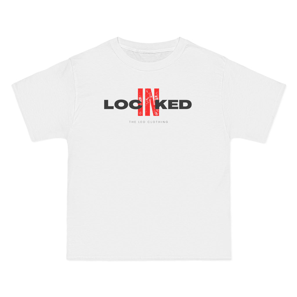 "Locked In" Box Fit Tee
