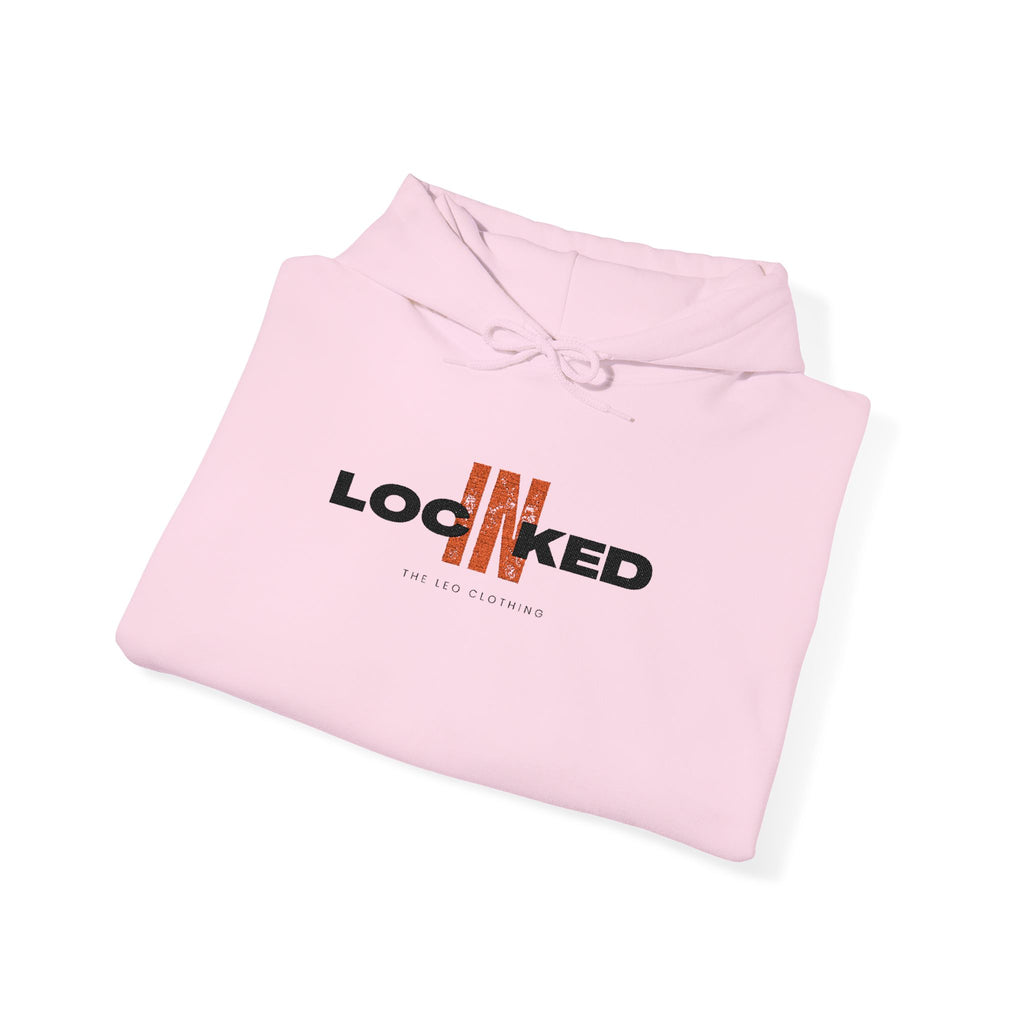 "Locked In" Embroidered Pullover Hoodie — Premium Streetwear