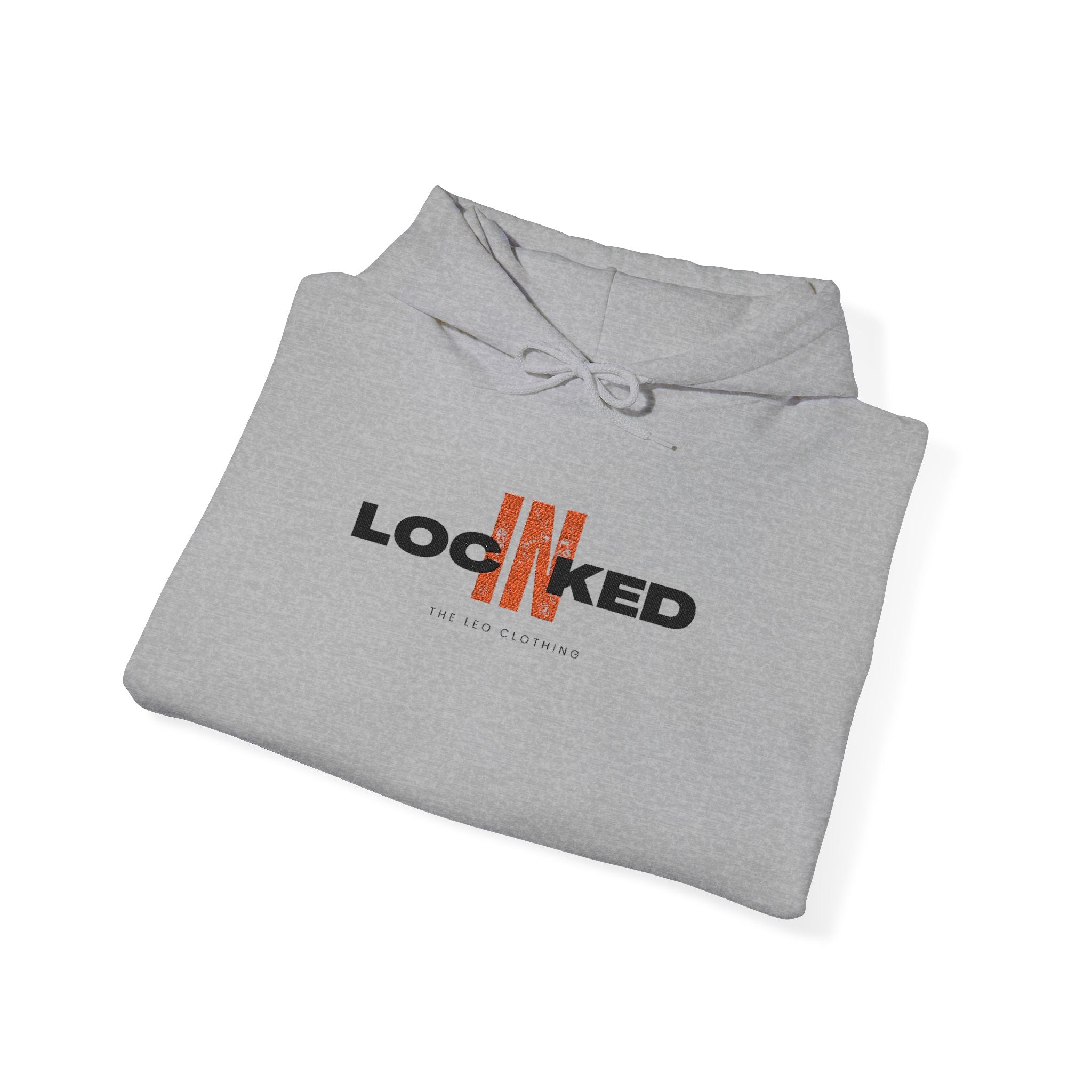 "Locked In" Embroidered Pullover Hoodie — Premium Streetwear
